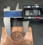 Concho Die Oval 1" x 3/4" C