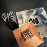 Concho Die Mariposa 1" x 3/4" Square Stock-B