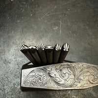 TRADITIONAL METAL STAMP 1/4"