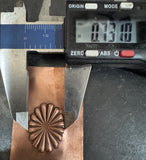 Concho Die Oval 1" x 3/4" D