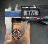 Concho Die Oval 1" x 3/4" B